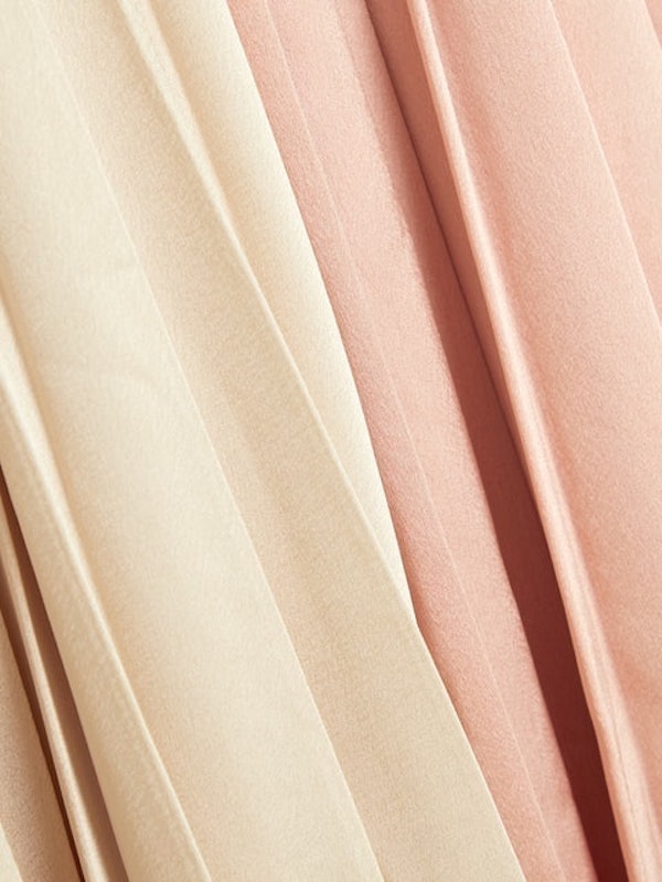 Two Tone Pleated Skirt 3