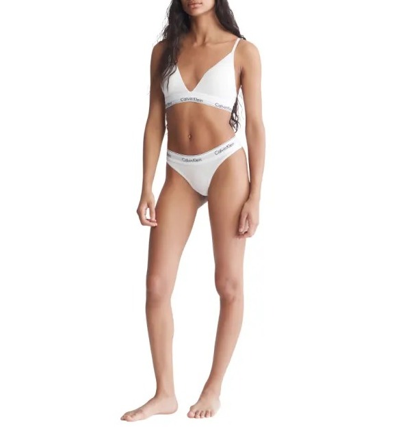 เสื้อชั้นในผู้หญิง Modern Cotton Triangle Bralette 3
