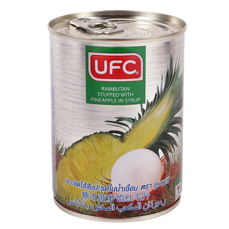 เงาะสอดไส้สับปะรดในน้ำเชื่อม 1