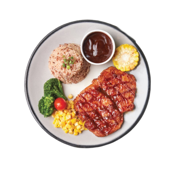 Sizzler เมนู บาร์บีคิว พอร์ค บอสตัน 1
