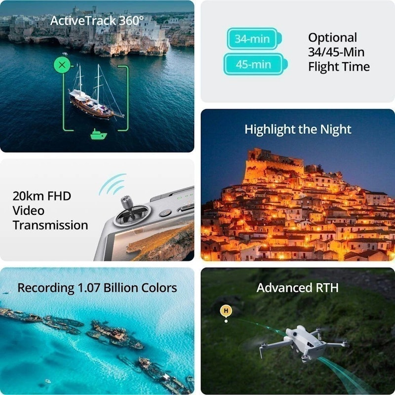 โดรน Mini 4 Pro Drone Combo Plus With RC 2 2