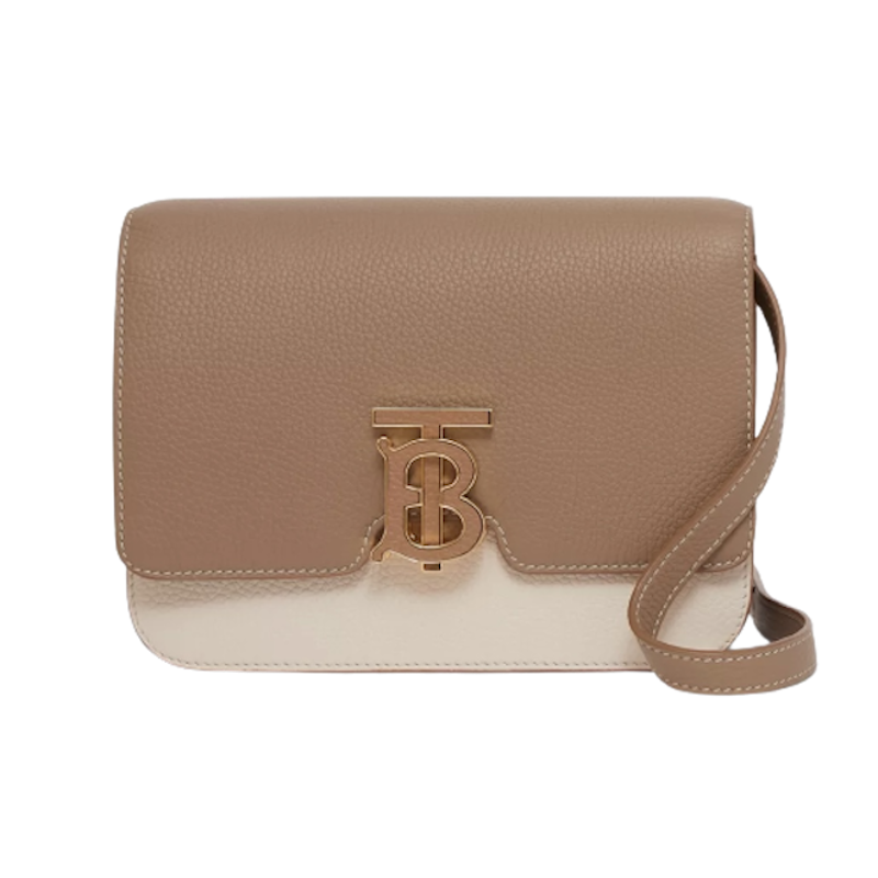 กระเป๋า Burberry รุ่น Topstitched Grainy Leather Small TB Bag 3