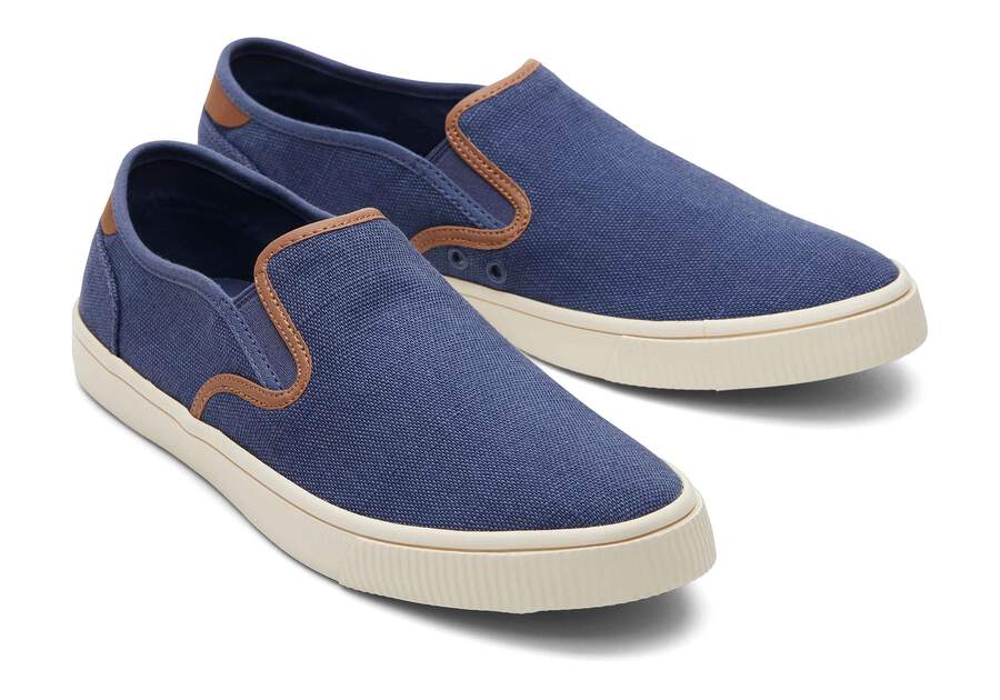 Toms Baja Synthetic Trim Slip On  3