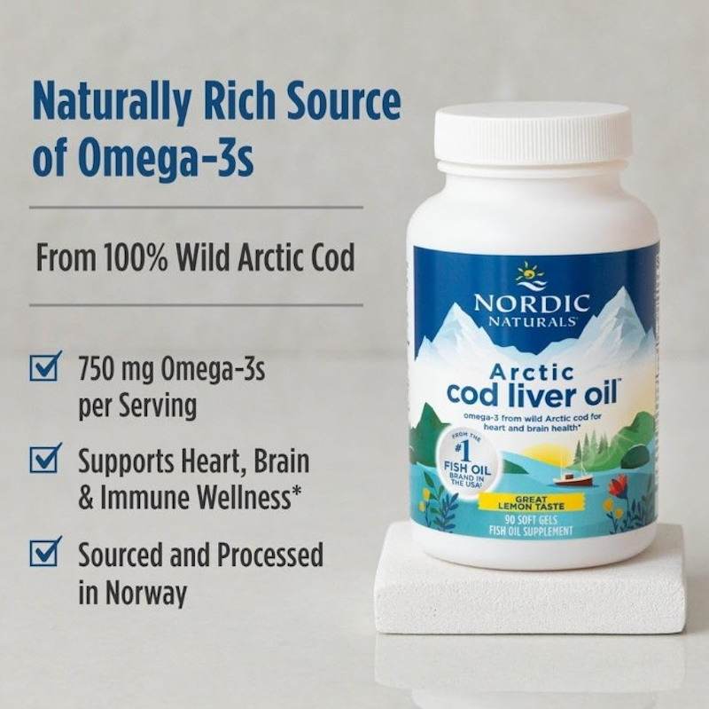 Arctic Cod Liver Oil รสเลมอน 2