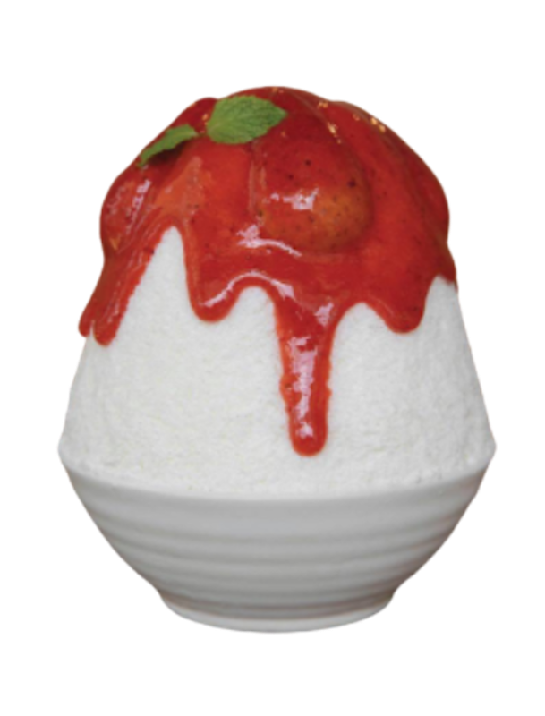 Strawberry Cheesecake Kakigori คากิโกริ รสสตรอเบอรี่ชีสเค้ก 1