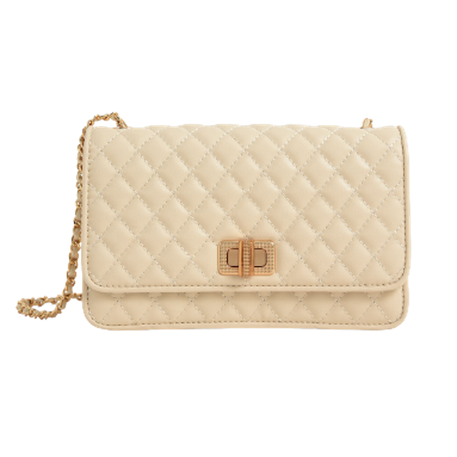 กระเป๋าคลัทช์ รุ่น Quilted Turn-Lock Evening Clutch 1