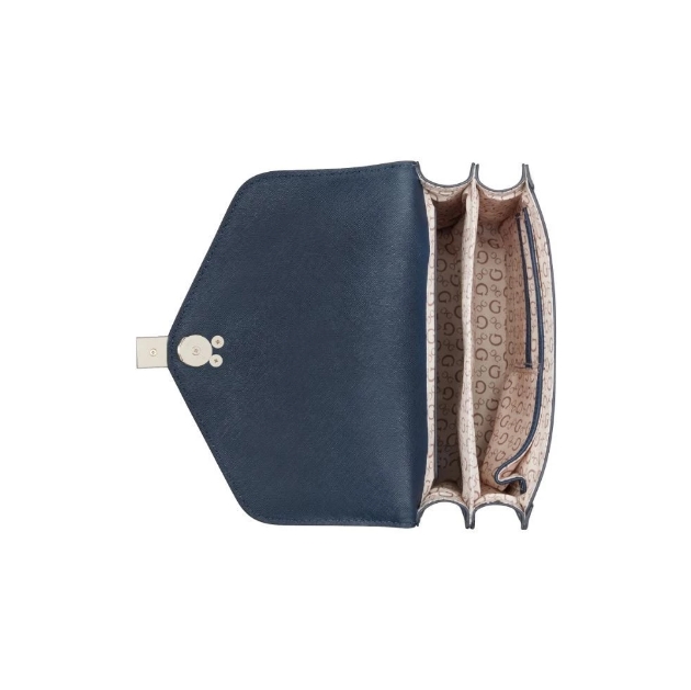 DELVIN Crossbody Flap Blue  4