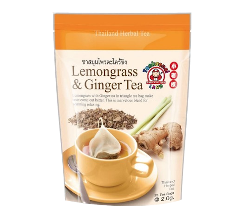 ชาสมุนไพรตะไคร้ขิง Lemongrass & Ginger Tea 1