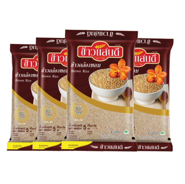 ของไหว้พระพรหม ข้าวกล้องหอม 100% 1