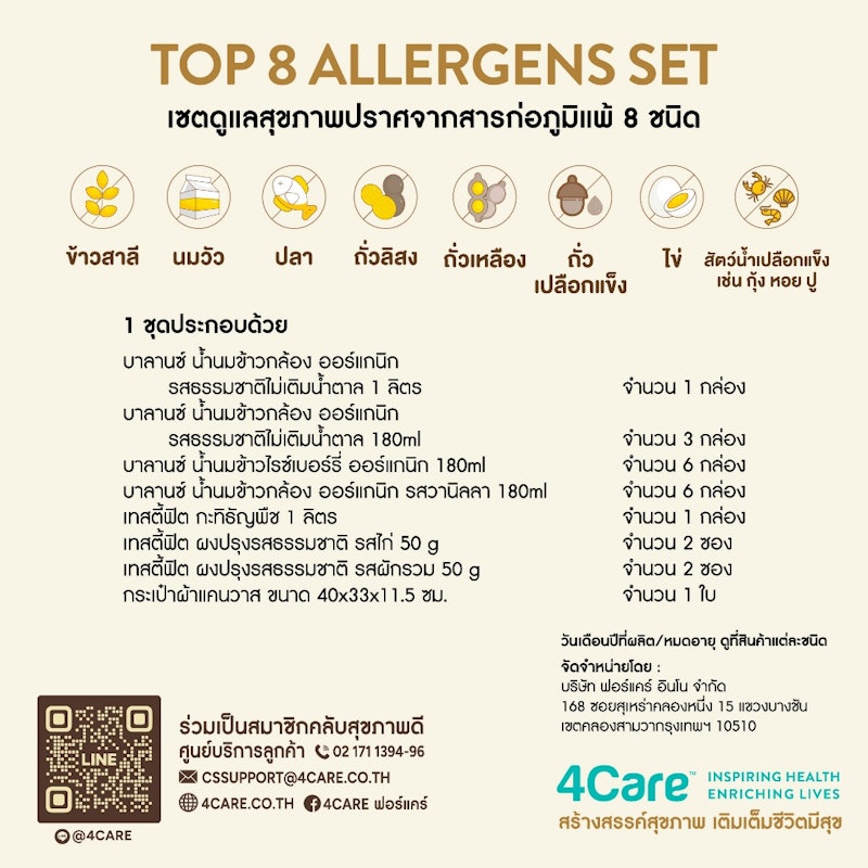 Top 8 Allergens set 3