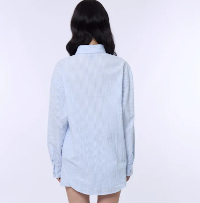 เสื้อเชิ้ตแขนยาวผู้หญิง Women's SEERSUCKER Shirt 2