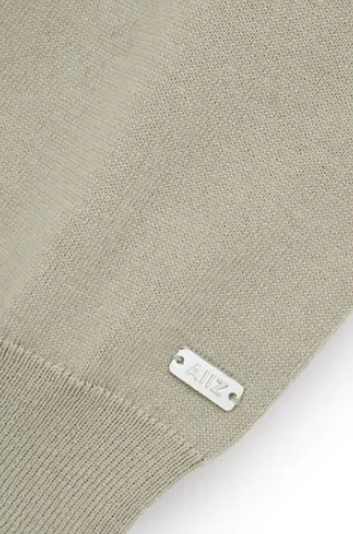 เสื้อโปโลผู้ชายผ้าถักสีพื้น Men's Lightweight Flatknit Polo Shirt 3