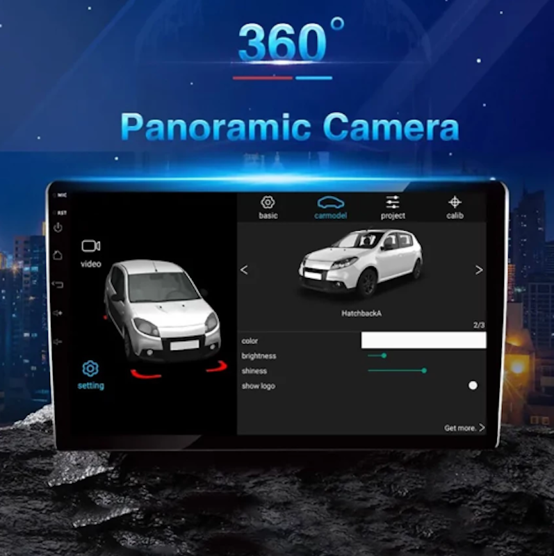 Toyota Vios 2008-2013 Gen2 GPS 2
