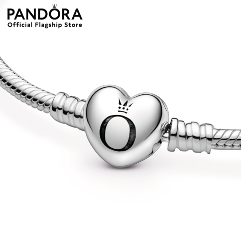 Silver Moments Silver Bracelet with Heart Clasp 2