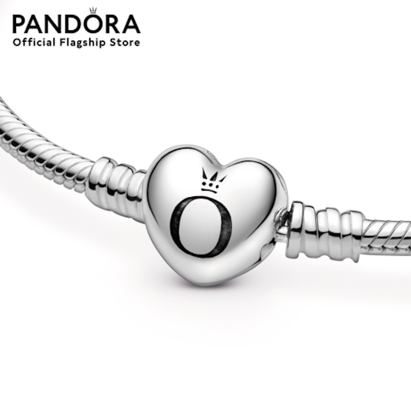 Silver Moments Silver Bracelet with Heart Clasp 2