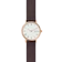 SKAGEN Signatur Brown Leather Watch 1