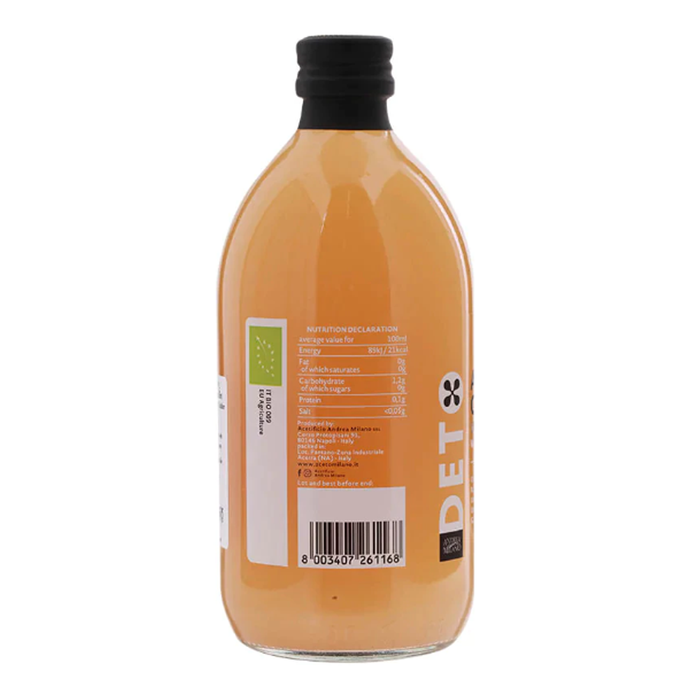 น้ำส้มสายชู หมักแอปเปิ้ล Milano Organic Apple Cider Vinegar 3