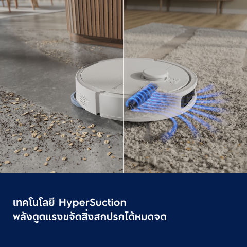 เครื่องดูดฝุ่นและถู ชนิดหุ่นยนต์  3