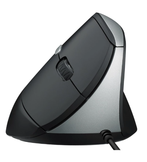 Silent Wired Ergonomic Optical Mouse 3