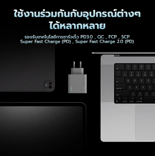 GaN3 หัวชาร์จเร็ว 3
