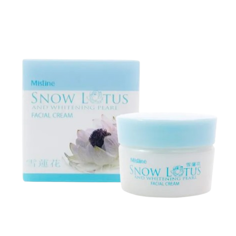 ครีมสูตรบัวหิมะและไข่มุก Snow Lotus And Whitening Pearl Facial Cream 1