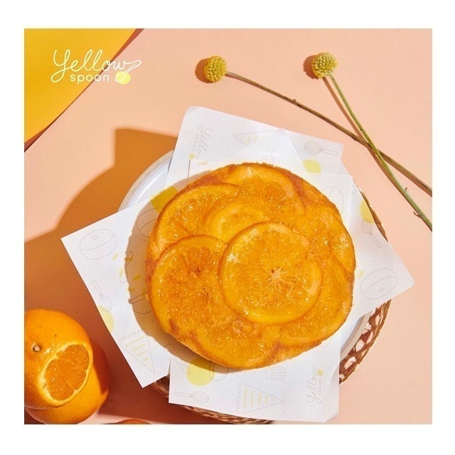 เค้กส้ม Vegan Chocolate Marmalade Tart  3
