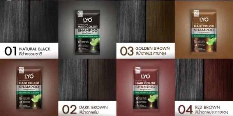 Hair Color Shampoo 3