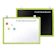 MUNGYO กระดานแม่เหล็ก ติดผนัง WH+BK BOARD 1