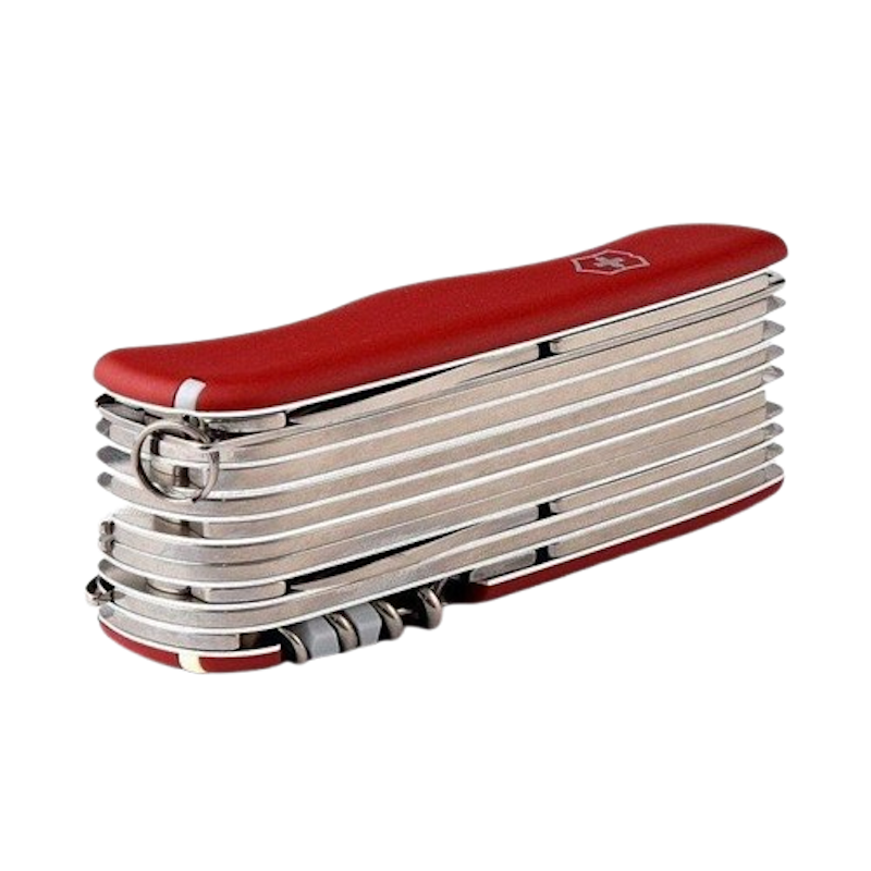 Large Pocket Knife With Metal Saw 3