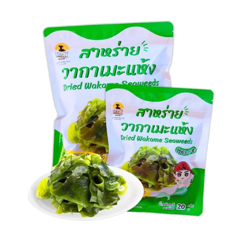 สาหร่ายวากาเมะแห้ง Wakame Seaweed 2
