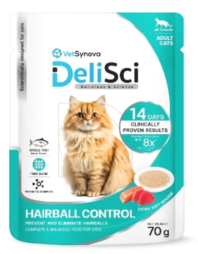 Hairball Control Mousse สูตรขับก้อนขน 1