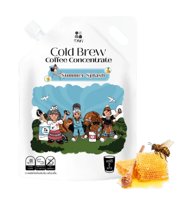 กาแฟสกัดเย็นเข้มข้น Cold Brew Concentrate Coffee 1