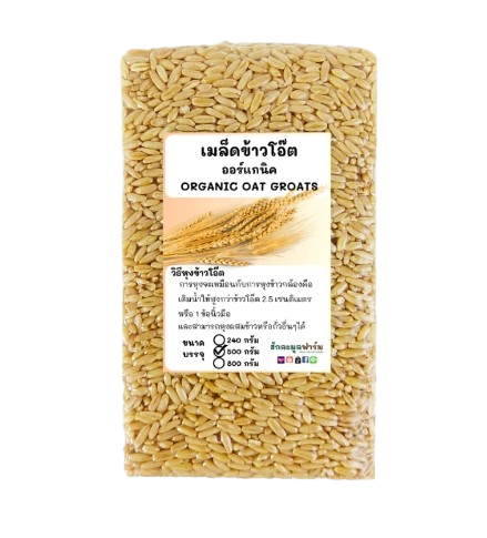 ข้าวโอ๊ต Organic Oat Groat 1