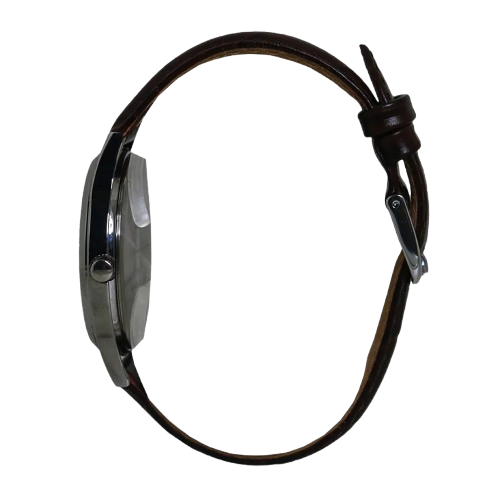 Classic Analog 3-Hand 39mm Leather Band 2