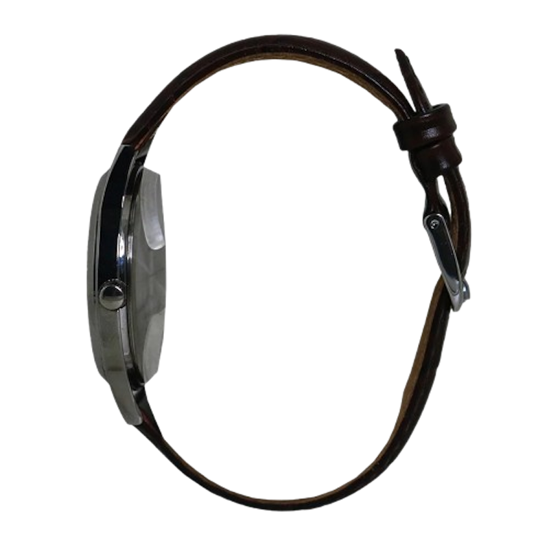 Classic Analog 3-Hand 39mm Leather Band 2