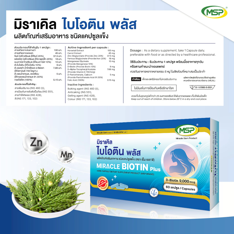 Biotin Plus ไบโอติน พลัส 2