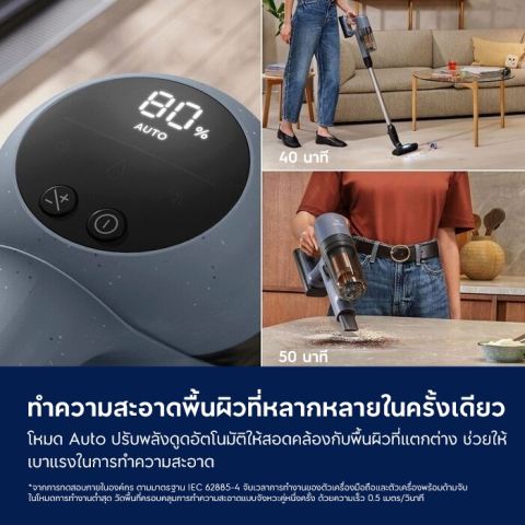 เครื่องดูดฝุ่นไร้สาย Hygienic 700 2
