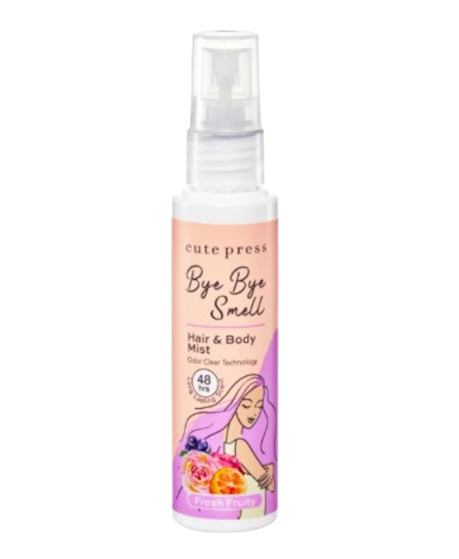 Bye Bye Smell Hair & Body Mist Fresh Fruity 1