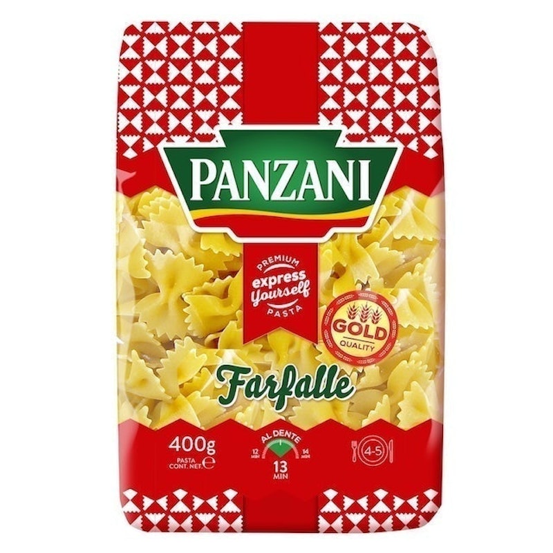 เส้นพาสต้า Panzani เส้น Farfalle 1