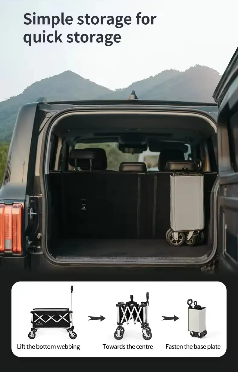 รถเข็น Magic Cube Outdoor Camping Cart 5