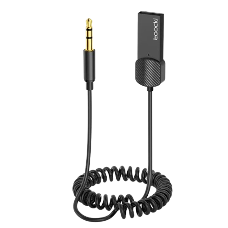 อะแดปเตอร์รับสัญญาณเสียงไร้สาย Car AUX Bluetooth Adapter 1