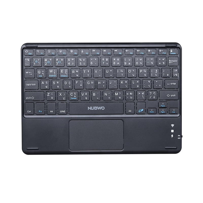 คีย์บอร์ดไร้สาย Keyboard Bluetooth 1