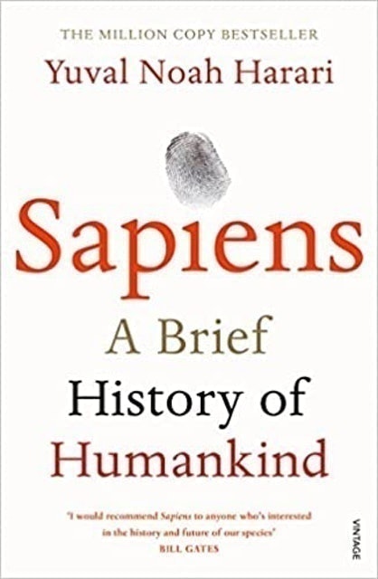 หนังสือภาษาอังกฤษ Sapiens: A Brief History of Humankind 1
