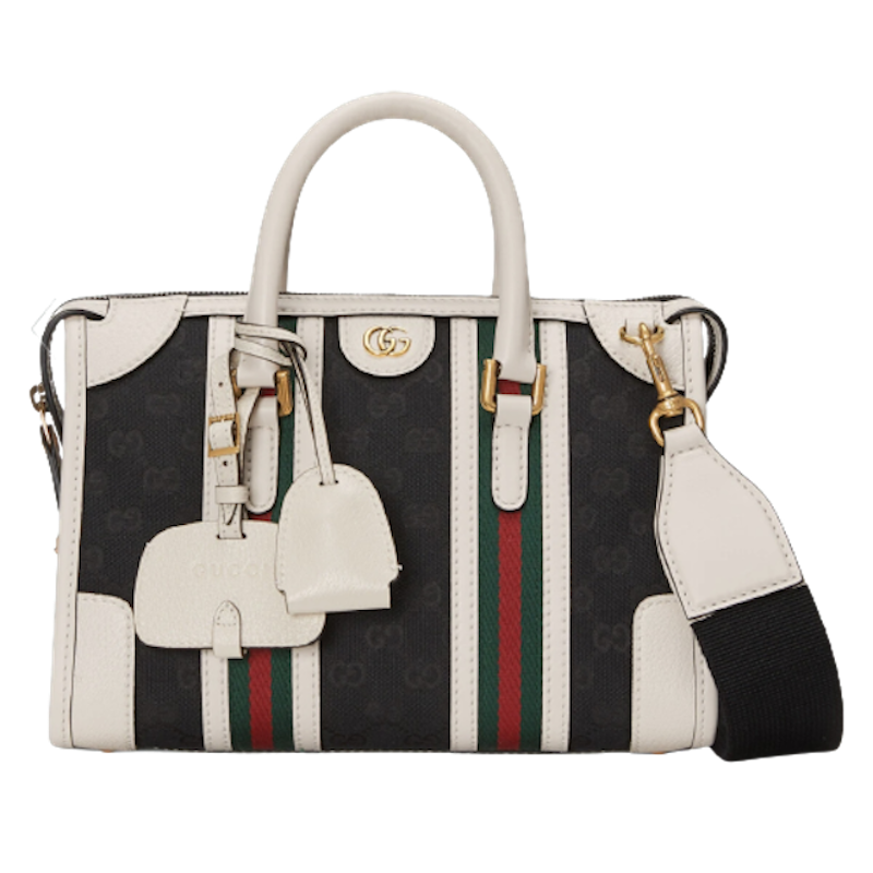 กระเป๋า Gucci Bauletto Small Canvas Top Handle Bag 1