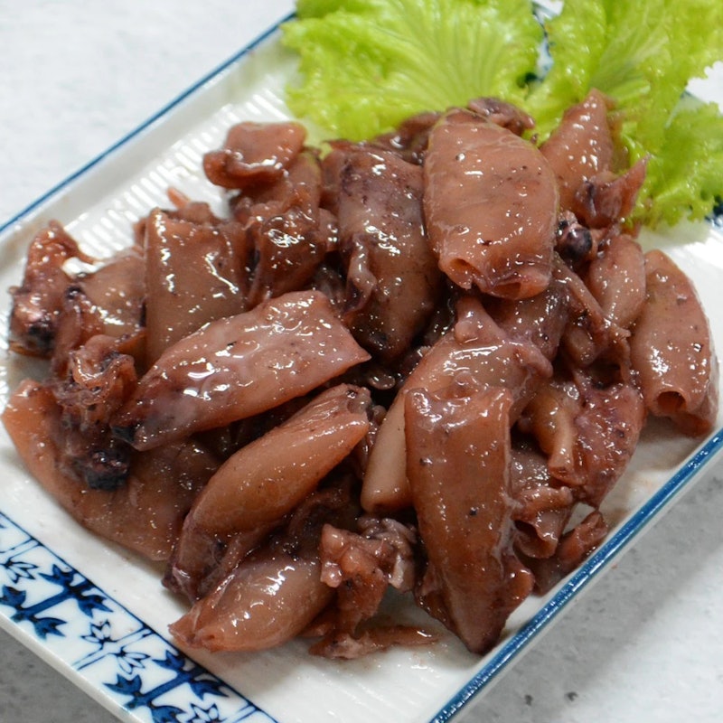 ปลาหมึกต้มหวาน 3