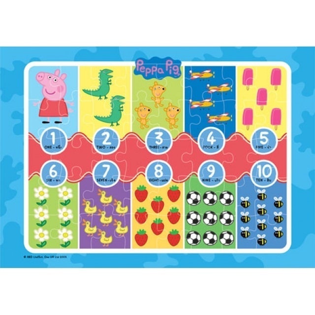 จิ๊กซอว์สำหรับเด็ก Peppa Pig 3
