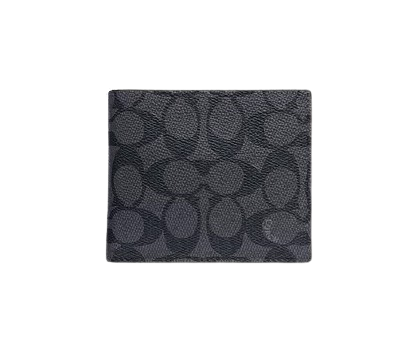 กระเป๋าสตางค์ผู้ชาย 3-In-1 Wallet In Signature Canvas 1