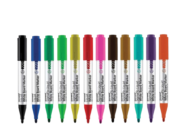 ปากกาไวท์บอร์ด SigmaFlo Liquid Marker 2