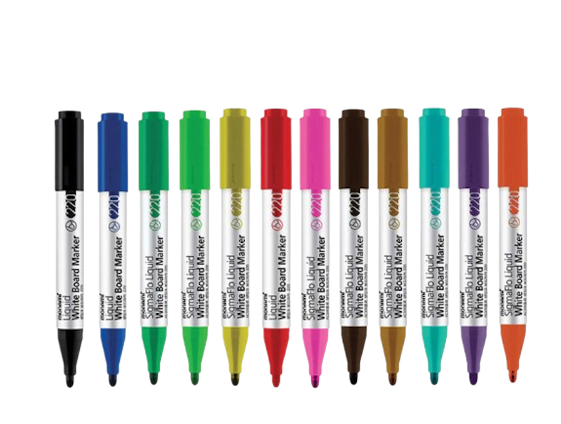 ปากกาไวท์บอร์ด SigmaFlo Liquid Marker 2