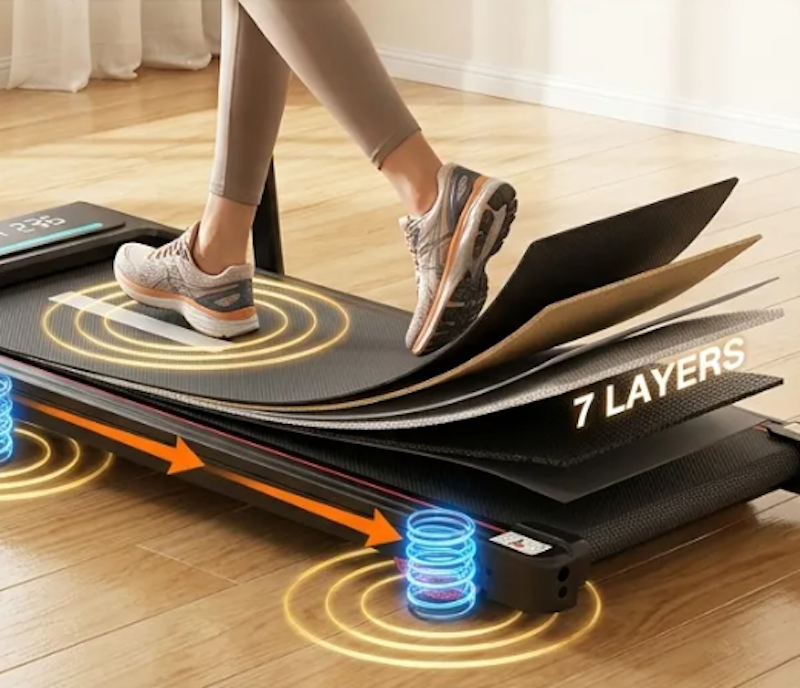 ลู่วิ่งพับได้ Mini Treadmill 2